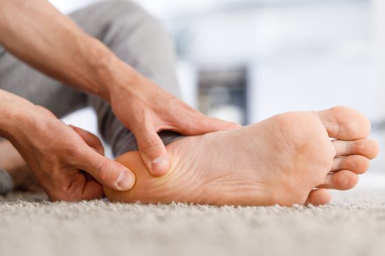 Reflexology and plantar on sale fasciitis