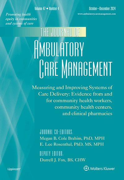 Journal of Ambulatory Care Management