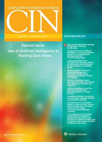 CIN: Computers, Informatics, Nursing