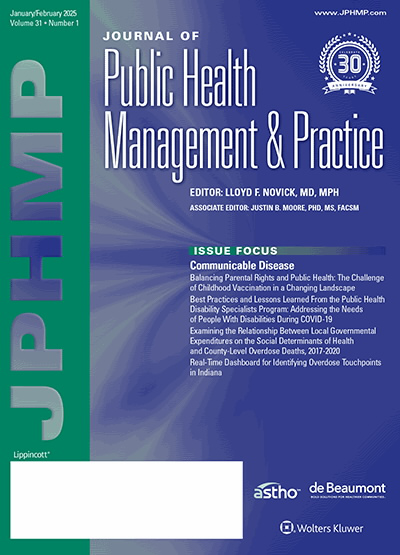 Journal of Public Health Management & Practice