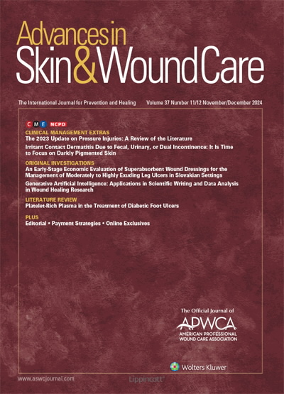 Advances in Skin & Wound Care: The Journal for Prevention and Healing