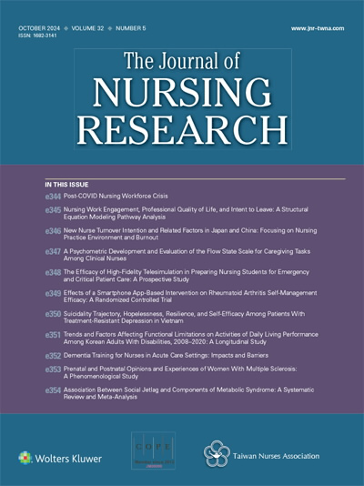 The Journal of Nursing Research