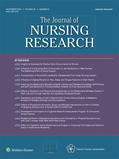 The Journal of Nursing Research