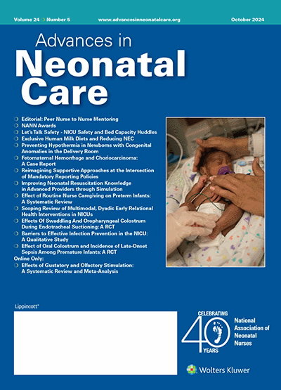 Advances in Neonatal Care