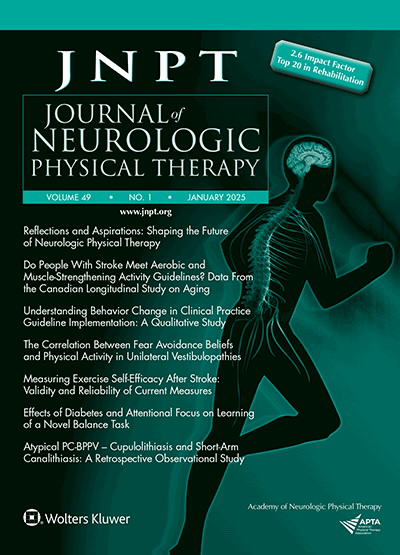 Journal of Neurologic Physical Therapy