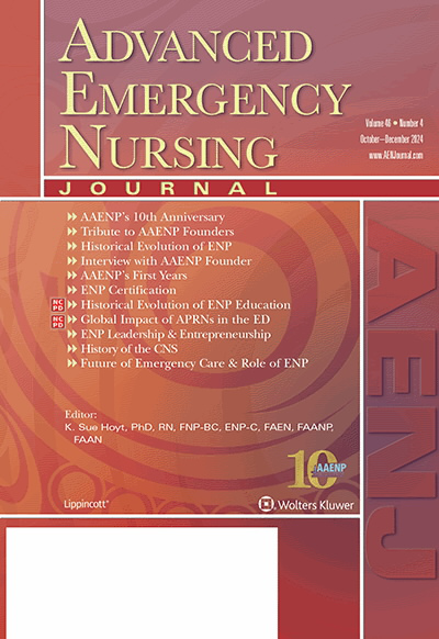 Advanced Emergency Nursing Journal 