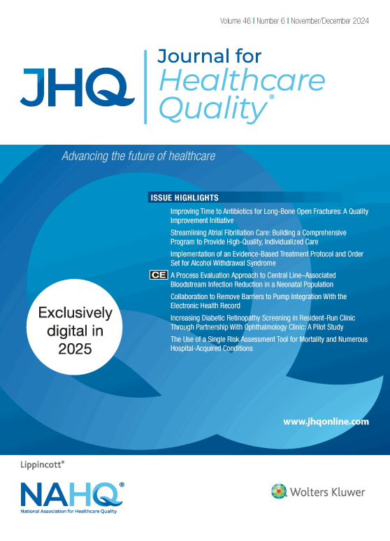 Journal for Healthcare Quality